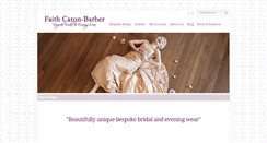 Desktop Screenshot of faithbarber.com